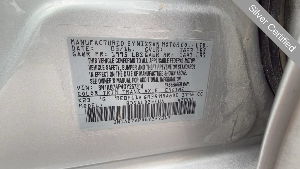Used 2016 Nissan Sentra SV FWD image 32