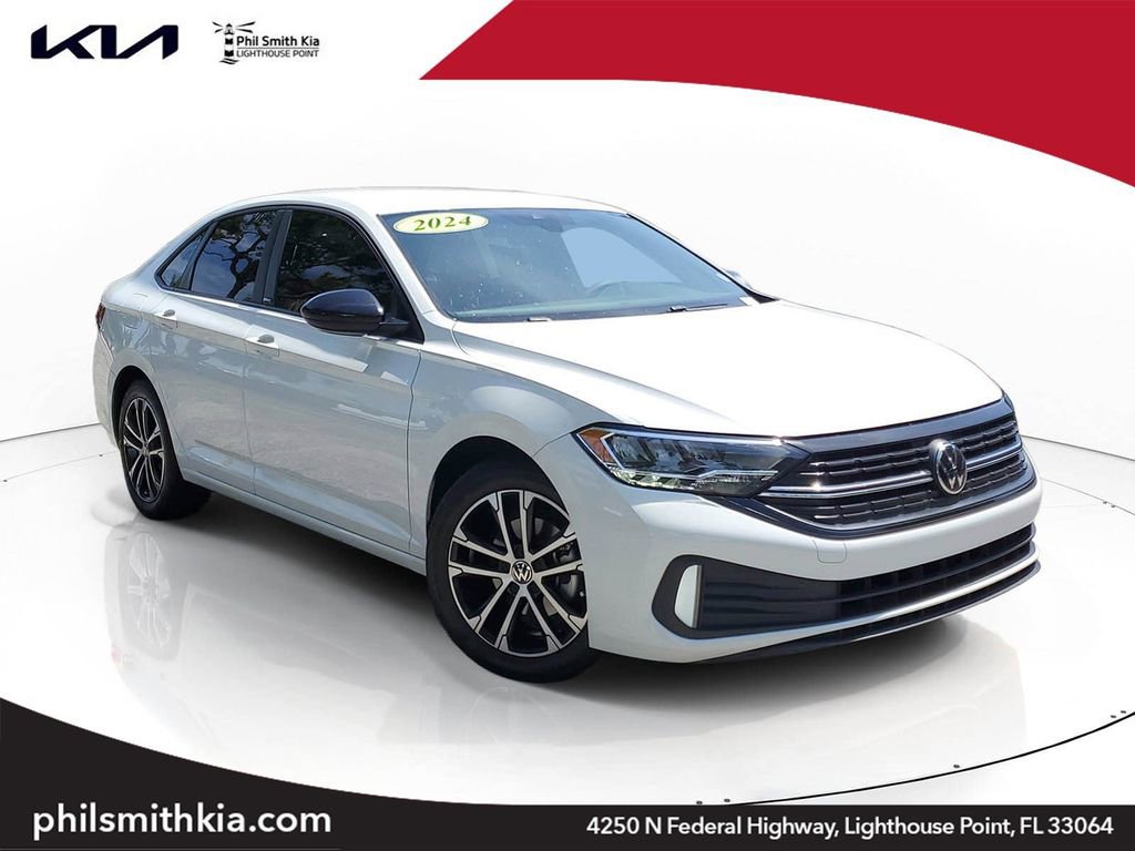 Used 2024 Volkswagen Jetta Sport FWD image 1