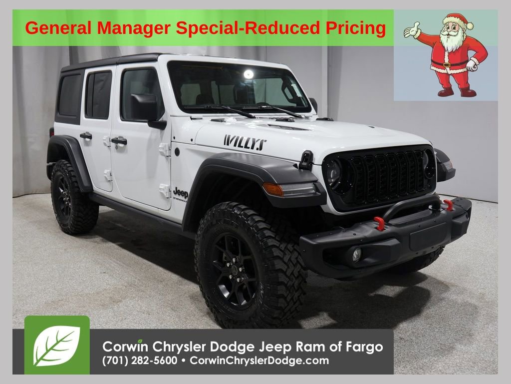 Certified 2024 Jeep Wrangler Willys
