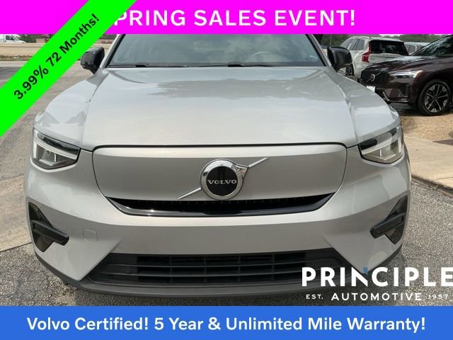 Certified 2023 Volvo C40 Recharge Core AWD/4WD image 3