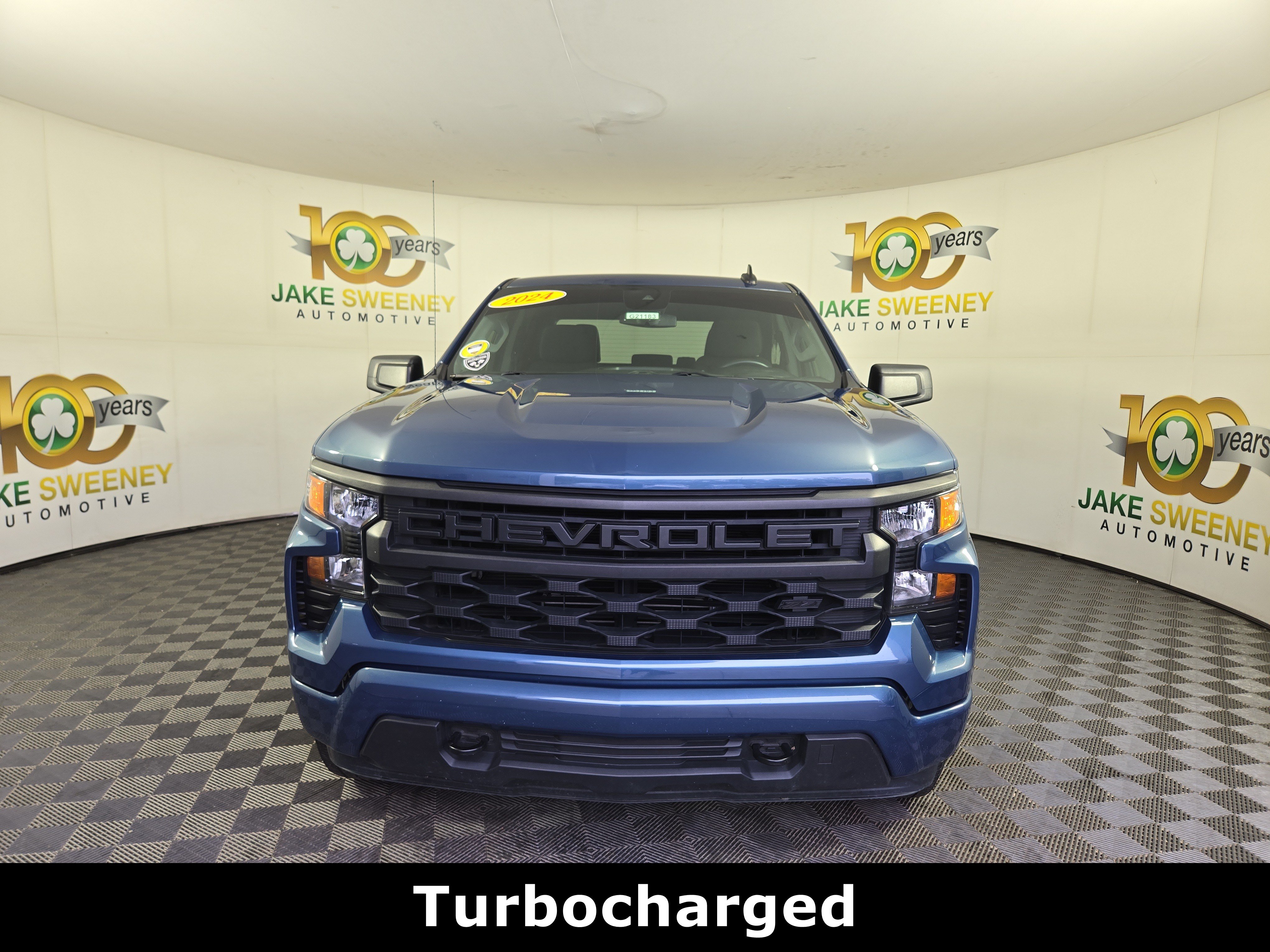 Certified 2024 Chevrolet Silverado 1500 Custom w/ LPO, Dark Essentials Package AWD/4WD image 2