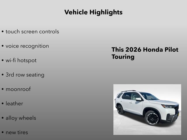 New 2026 Honda Pilot Touring image 15