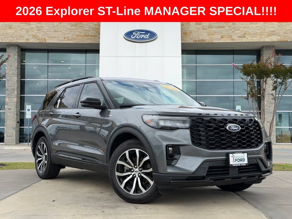 New 2026 Ford Explorer ST-Line w/ Premium Package