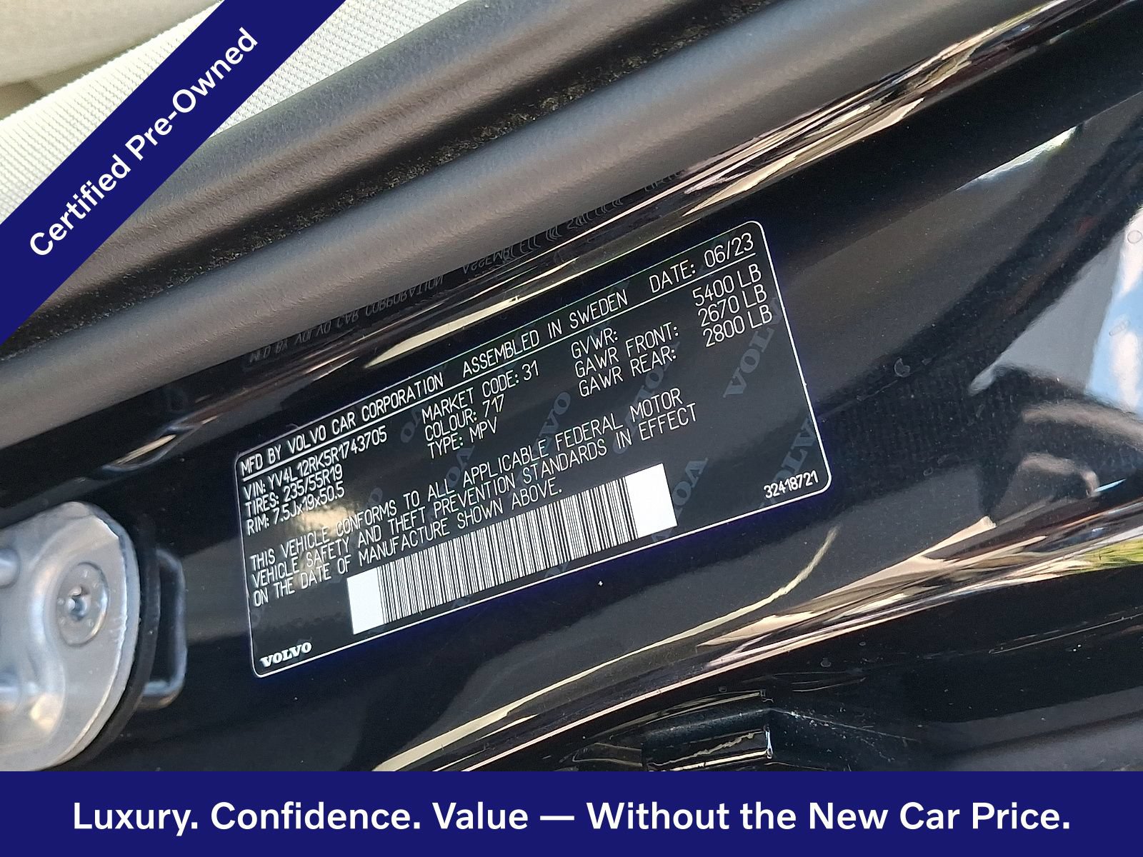 Certified 2024 Volvo XC60 B5 Core w/ Climate Package AWD/4WD image 28