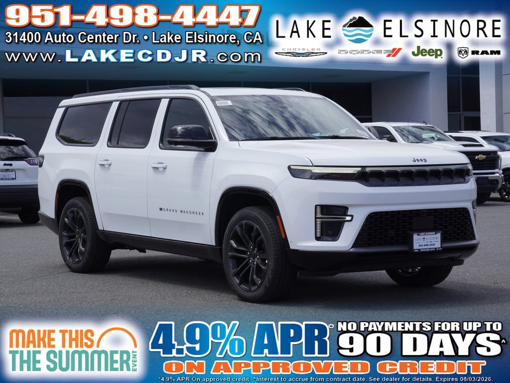 New 2026 Jeep Grand Wagoneer L Summit w/ Premium Group III AWD/4WD 360° Tour