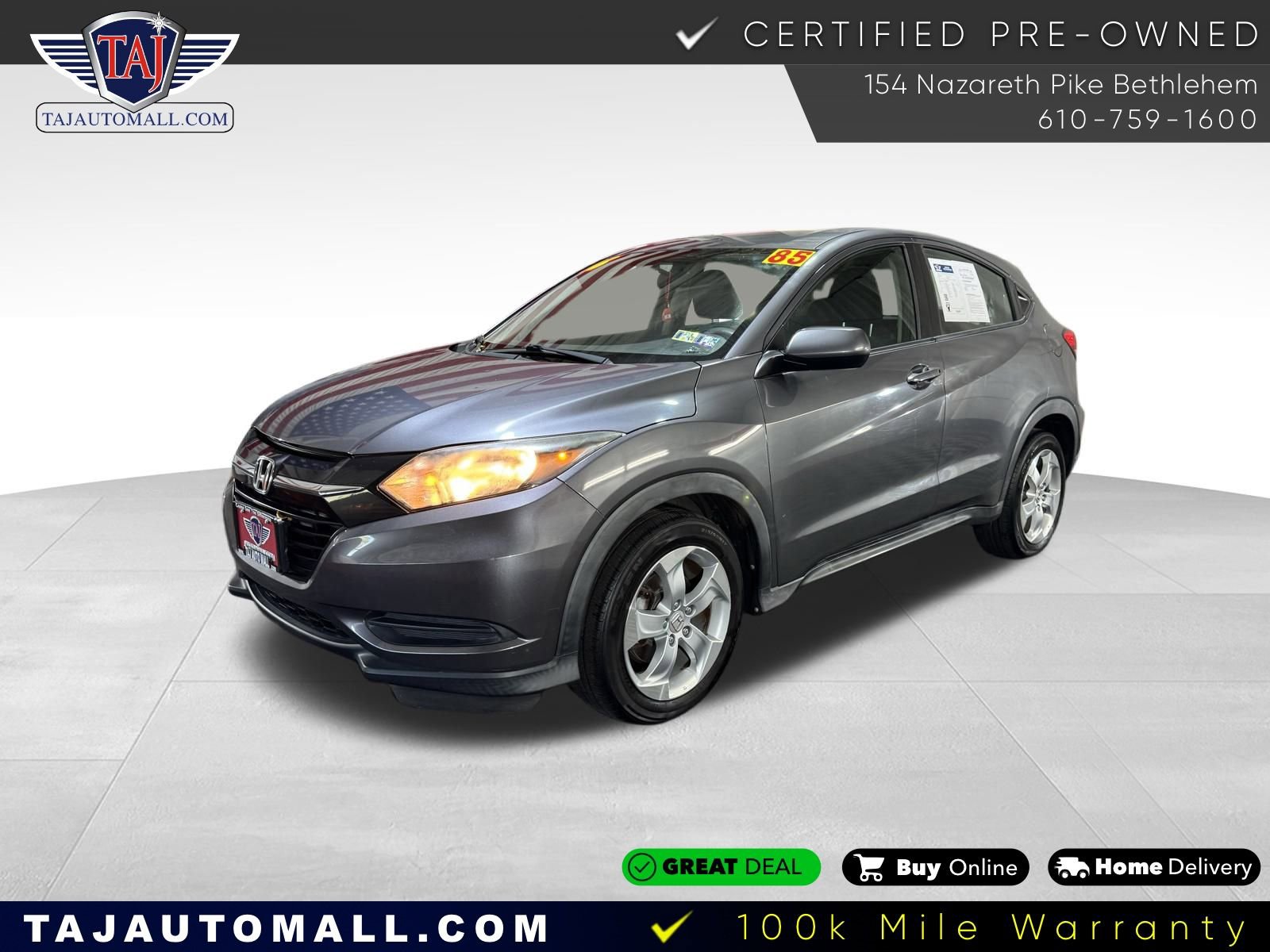 Used 2016 Honda HR-V LX