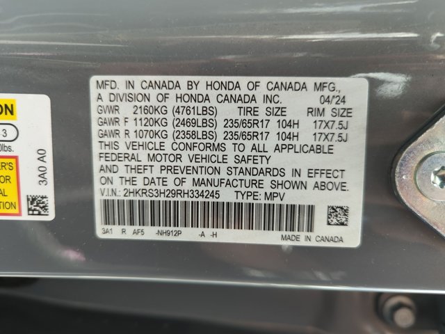 Certified 2024 Honda CR-V LX image 23