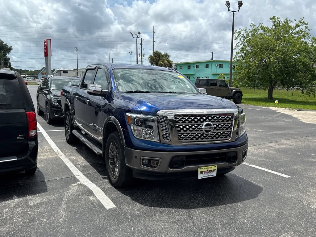 Certified 2018 Nissan Titan Platinum Reserve AWD/4WD image 1