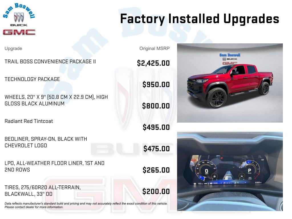 Used 2025 Chevrolet Colorado Trail Boss image 3