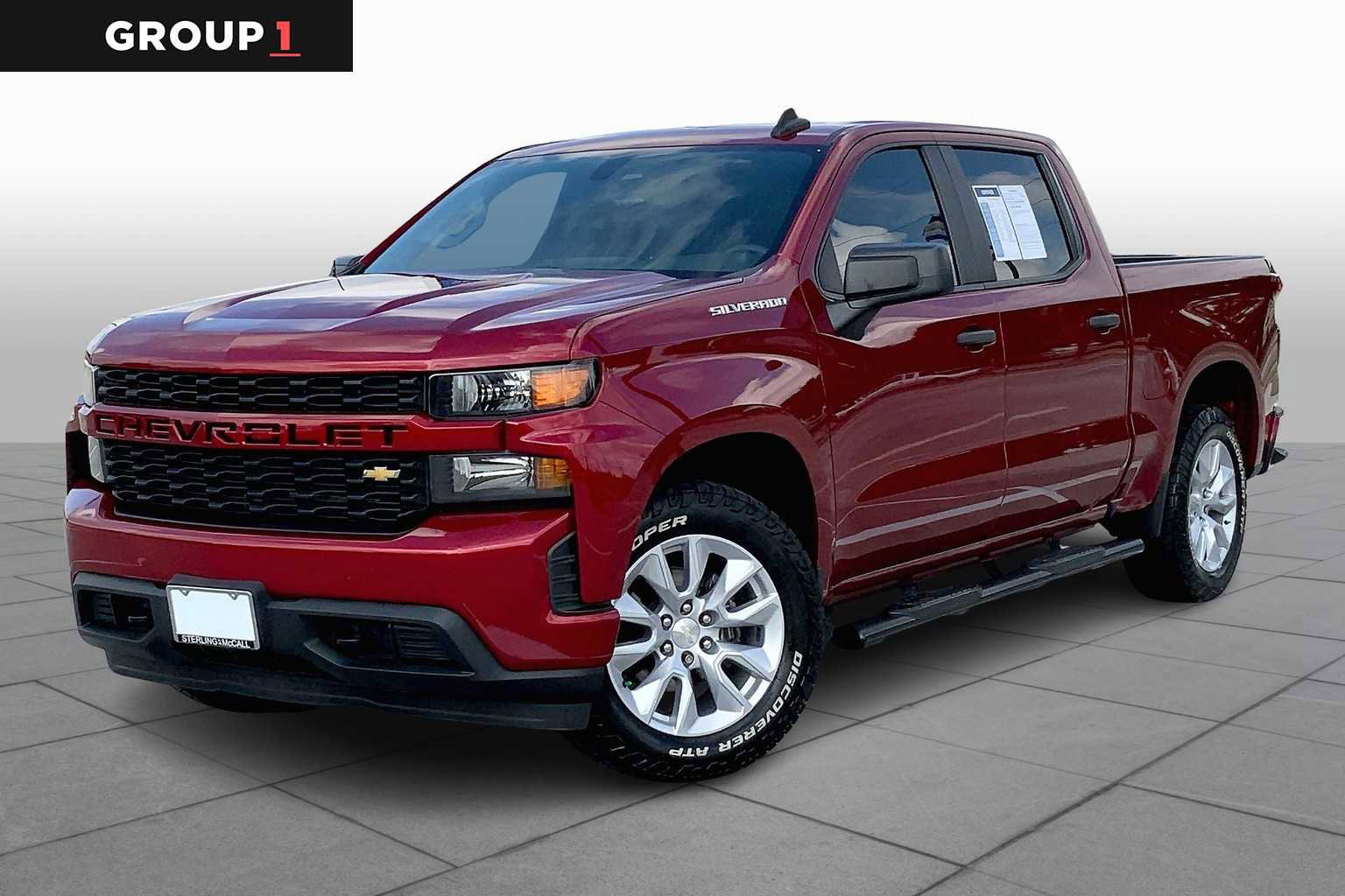 Used 2021 Chevrolet Silverado 1500 Custom RWD image 1