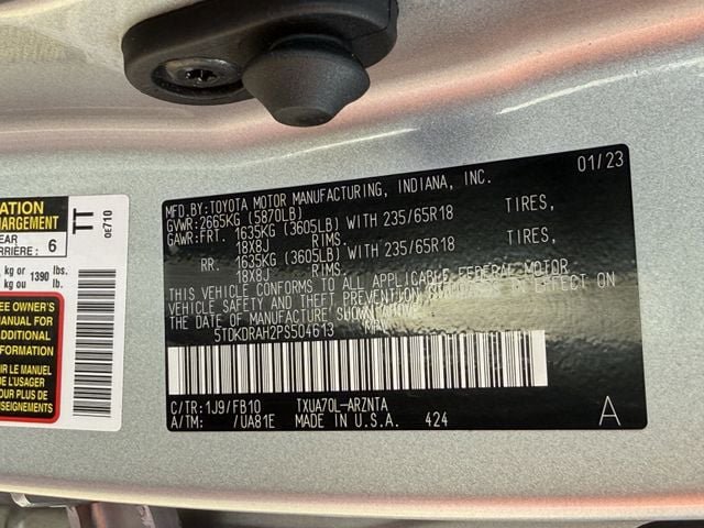 Used 2023 Toyota Highlander LE FWD image 36