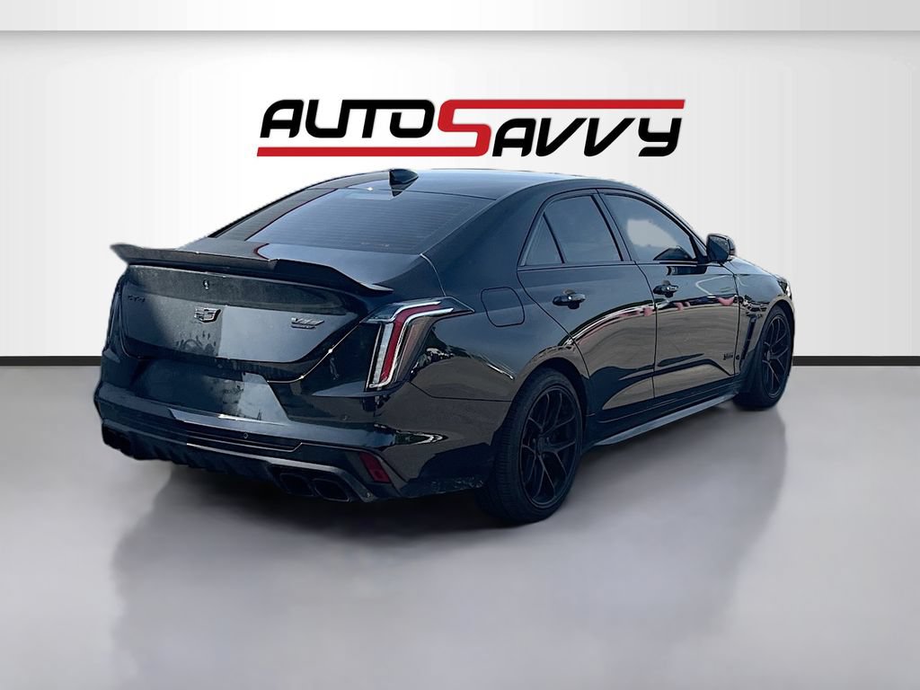 Used 2022 Cadillac CT4 V Blackwing w/ Carbon Fiber 1 Package RWD image 7
