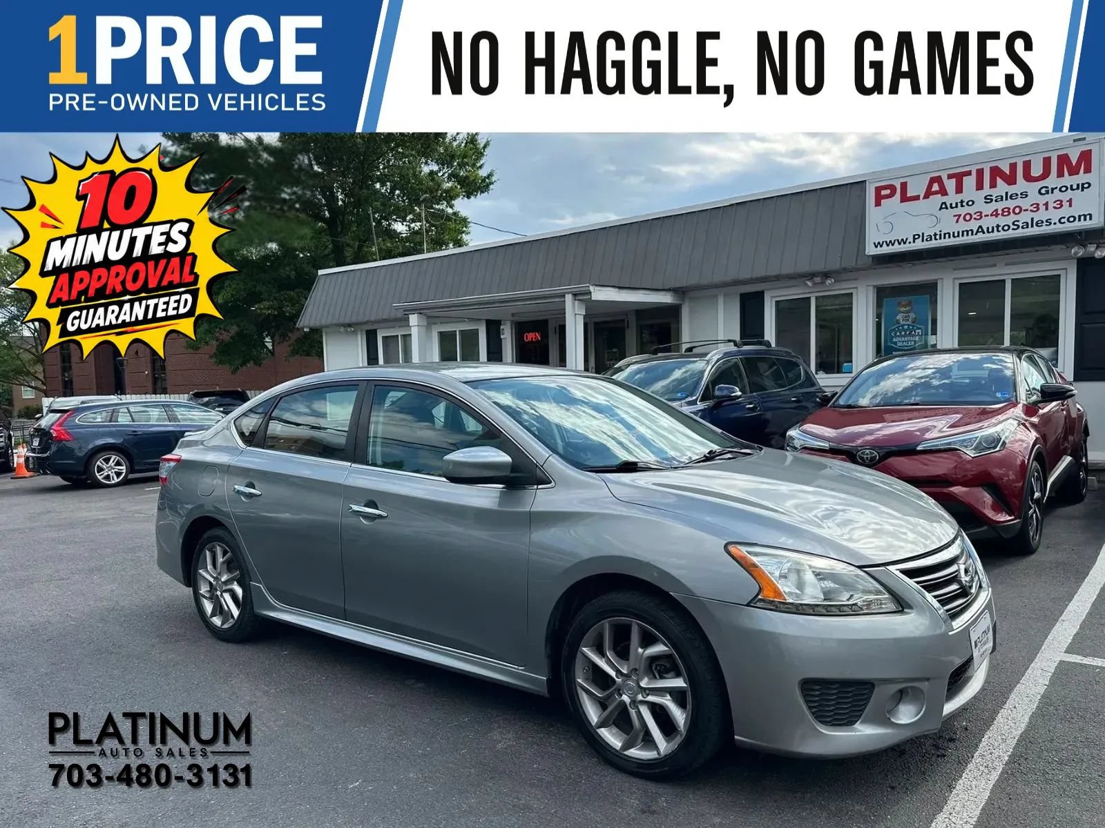 Used 2013 Nissan Sentra SR w/ Driver Pkg FWD image 1