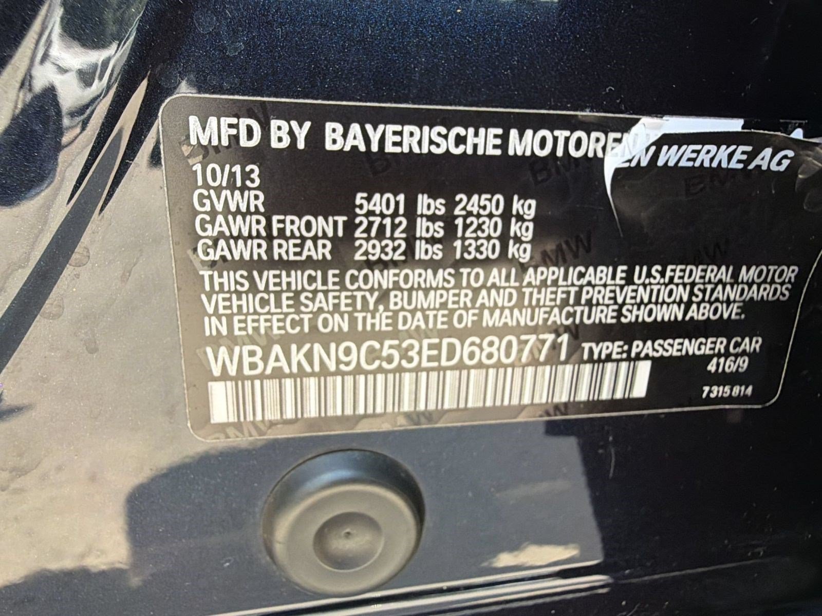 Used 2014 BMW 550i Sedan RWD image 24
