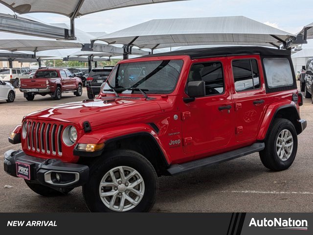 Used 2018 Jeep Wrangler Unlimited Sahara w/ Cold Weather Group image 1