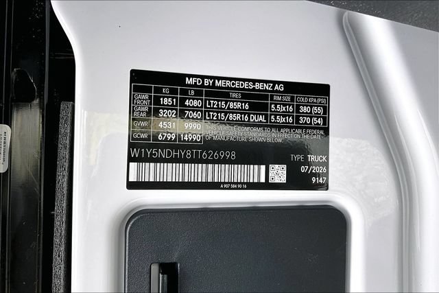 New 2026 Mercedes-Benz Sprinter 3500 image 17