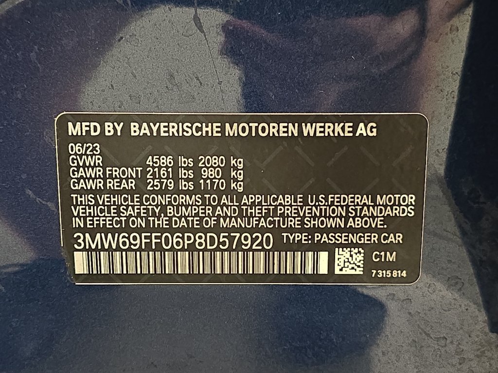 Certified 2023 BMW 330i Sedan w/ Driving Assistance Package RWD image 30