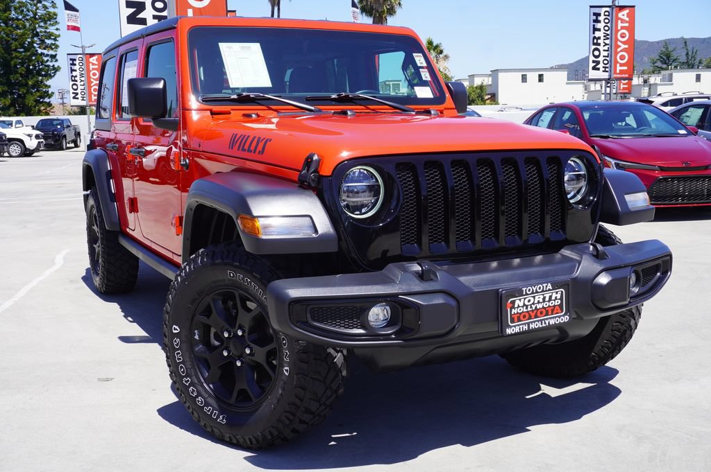 Used 2022 Jeep Wrangler Unlimited Sport AWD/4WD image 2