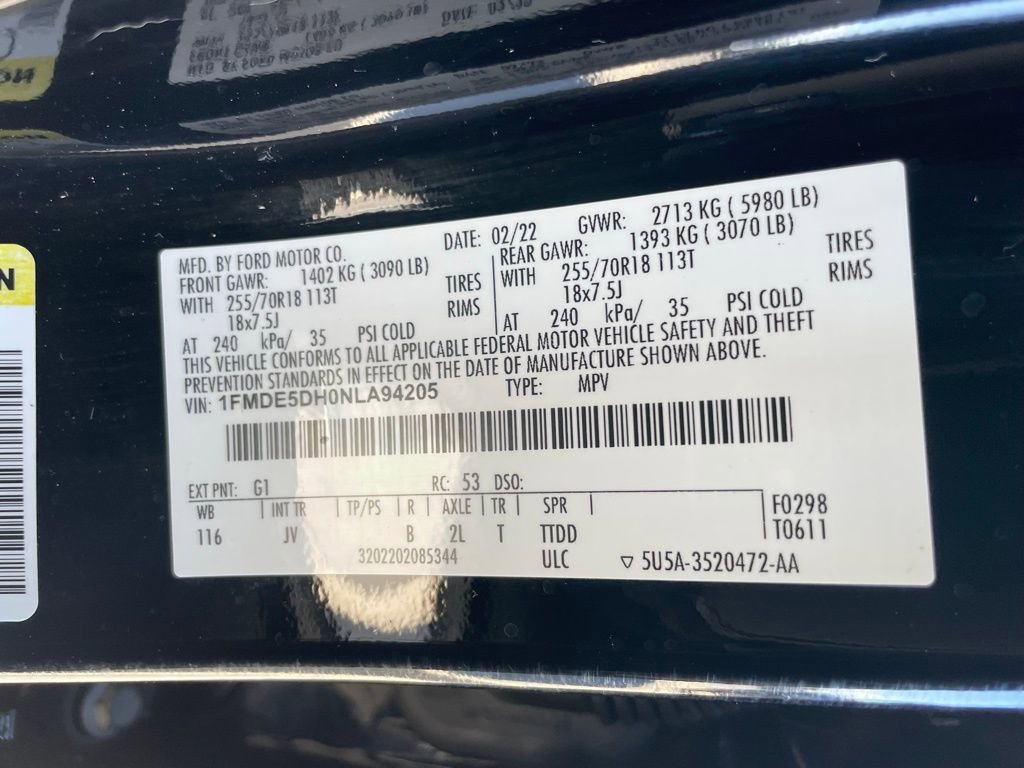 Used 2022 Ford Bronco Outer Banks image 31