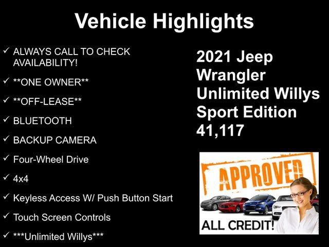 Used 2021 Jeep Wrangler Unlimited Sport image 9