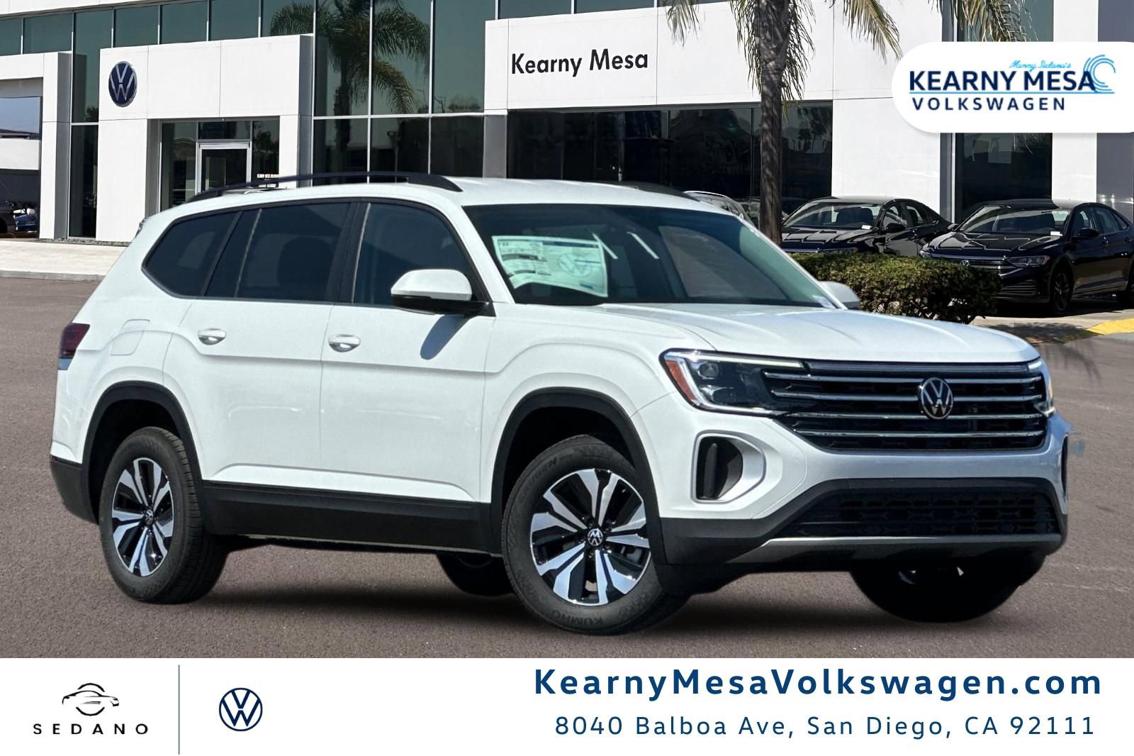 New 2026 Volkswagen Atlas SE