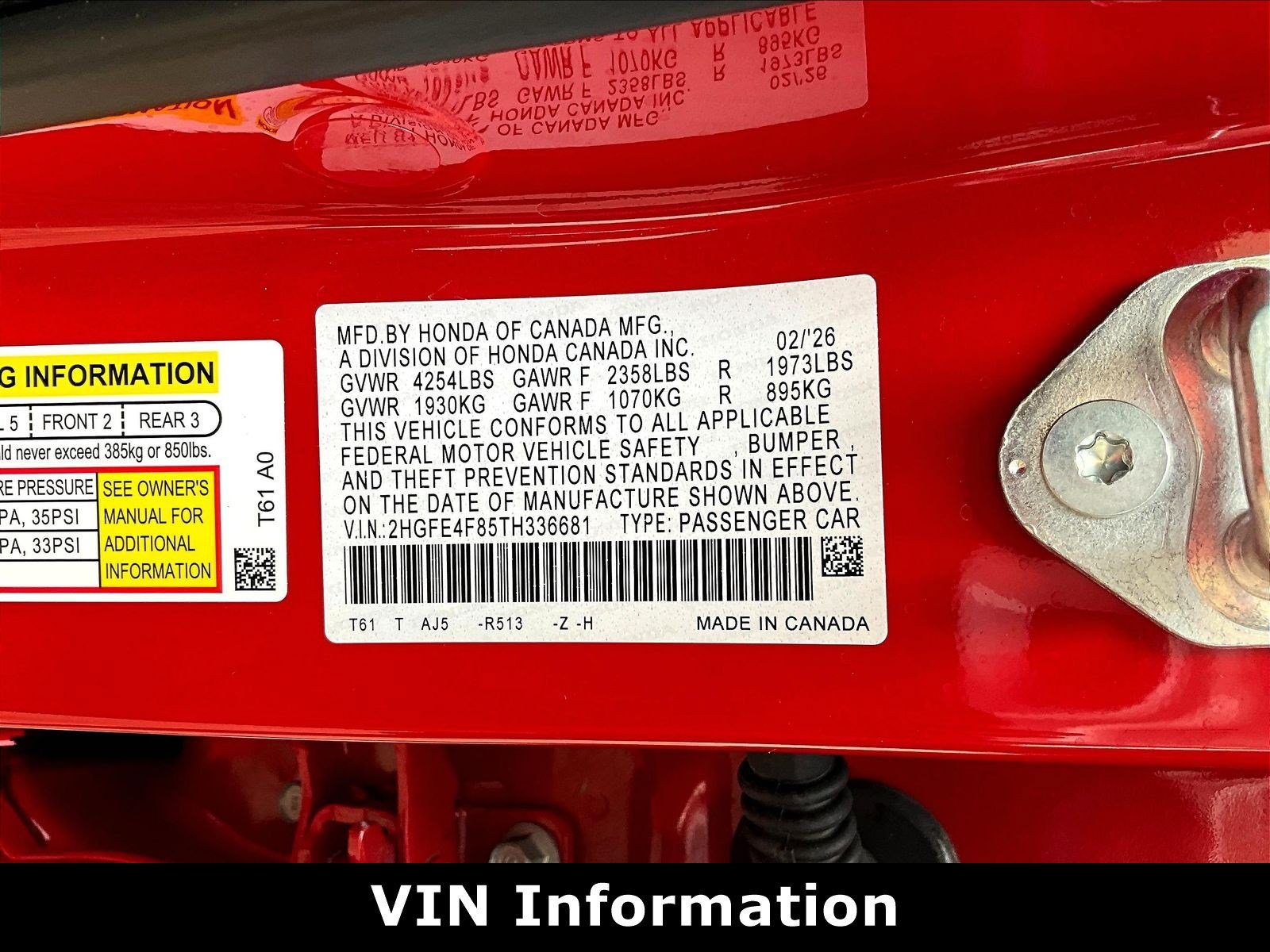 Used 2026 Honda Civic Sport image 18