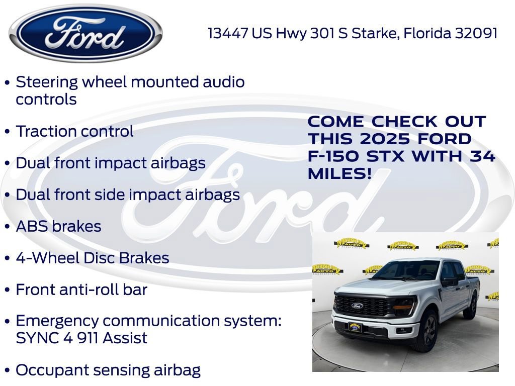 New 2025 Ford F150 STX w/ Equipment Group 200A image 20