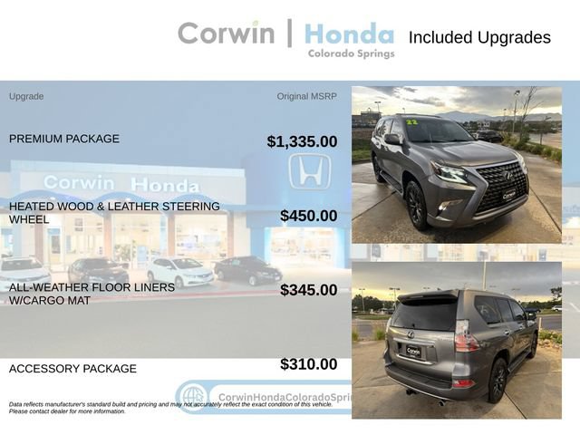 Used 2022 Lexus GX 460 Premium w/ Premium Package AWD/4WD image 4