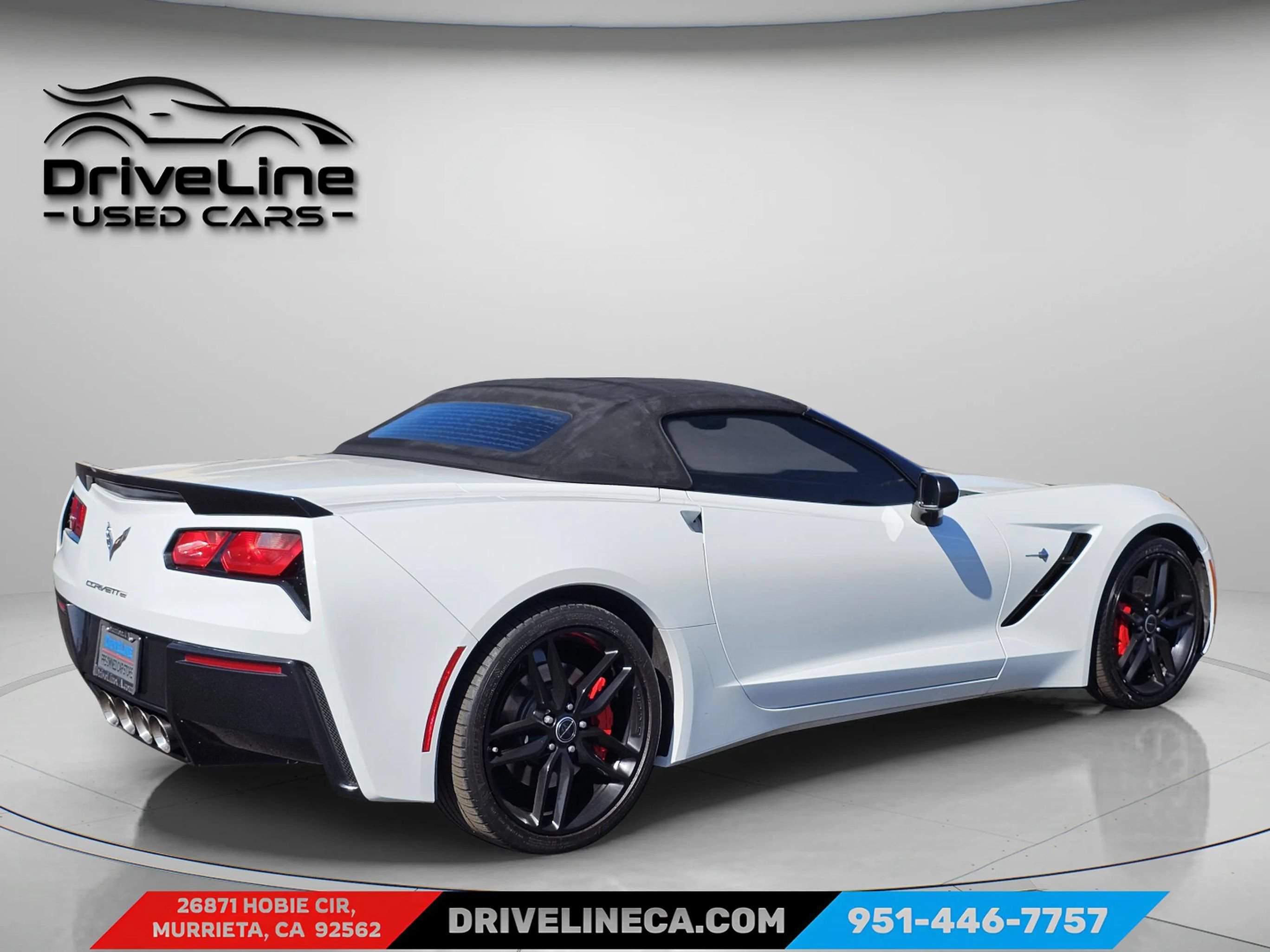 Used 2014 Chevrolet Corvette Stingray Convertible w/ 3LT Preferred Equipment Group RWD image 10