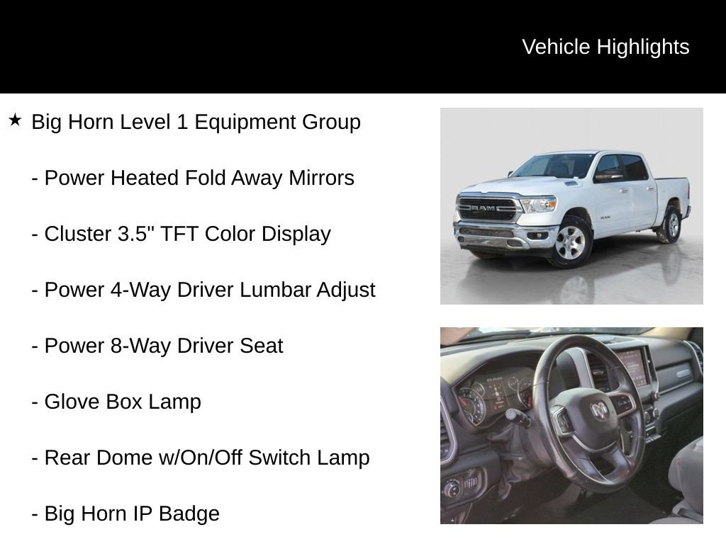 Used 2019 RAM 1500 Big Horn image 11