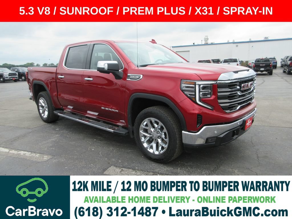 Certified 2024 GMC Sierra 1500 SLT w/ SLT Premium Plus Package AWD/4WD image 1
