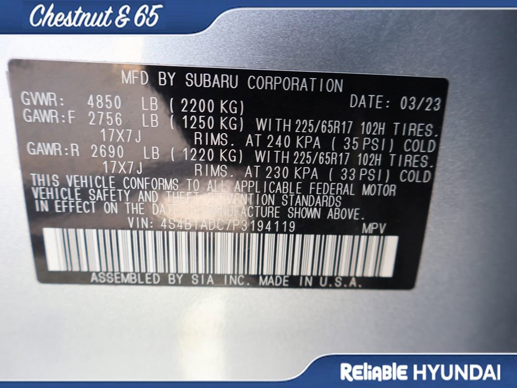 Used 2023 Subaru Outback Premium AWD/4WD image 41