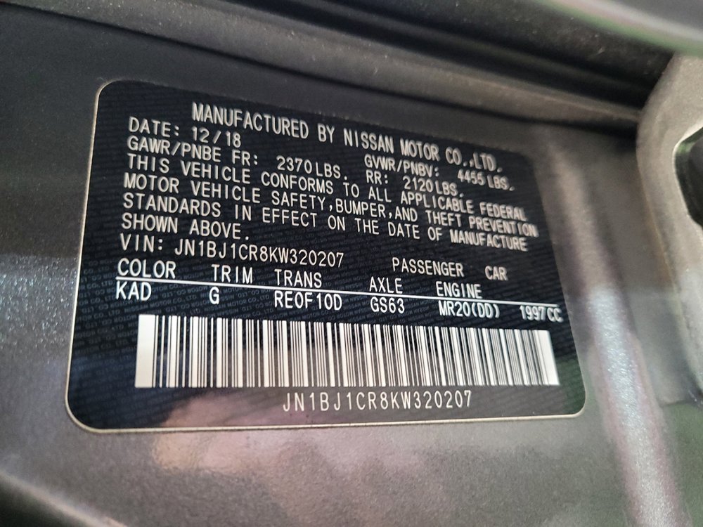 Used 2019 Nissan Rogue Sport SV w/ All-Weather Package AWD/4WD image 33