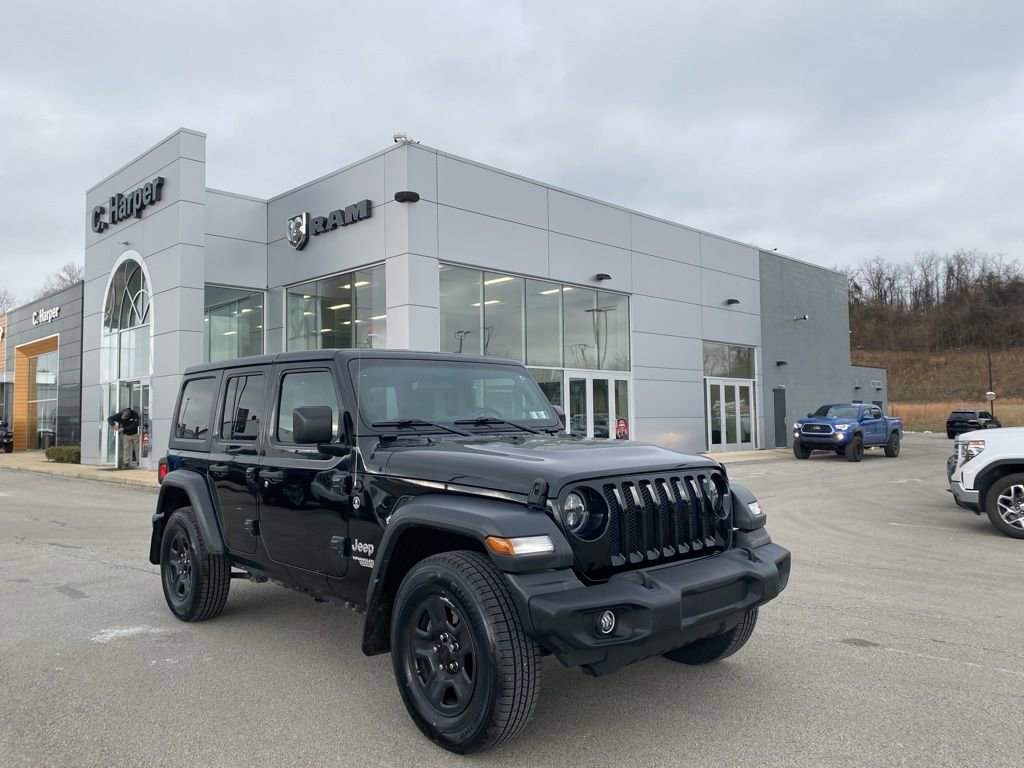 Certified 2018 Jeep Wrangler Unlimited Sport