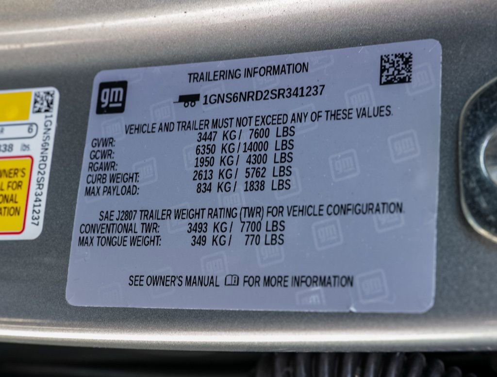 Used 2025 Chevrolet Tahoe LT AWD/4WD image 34