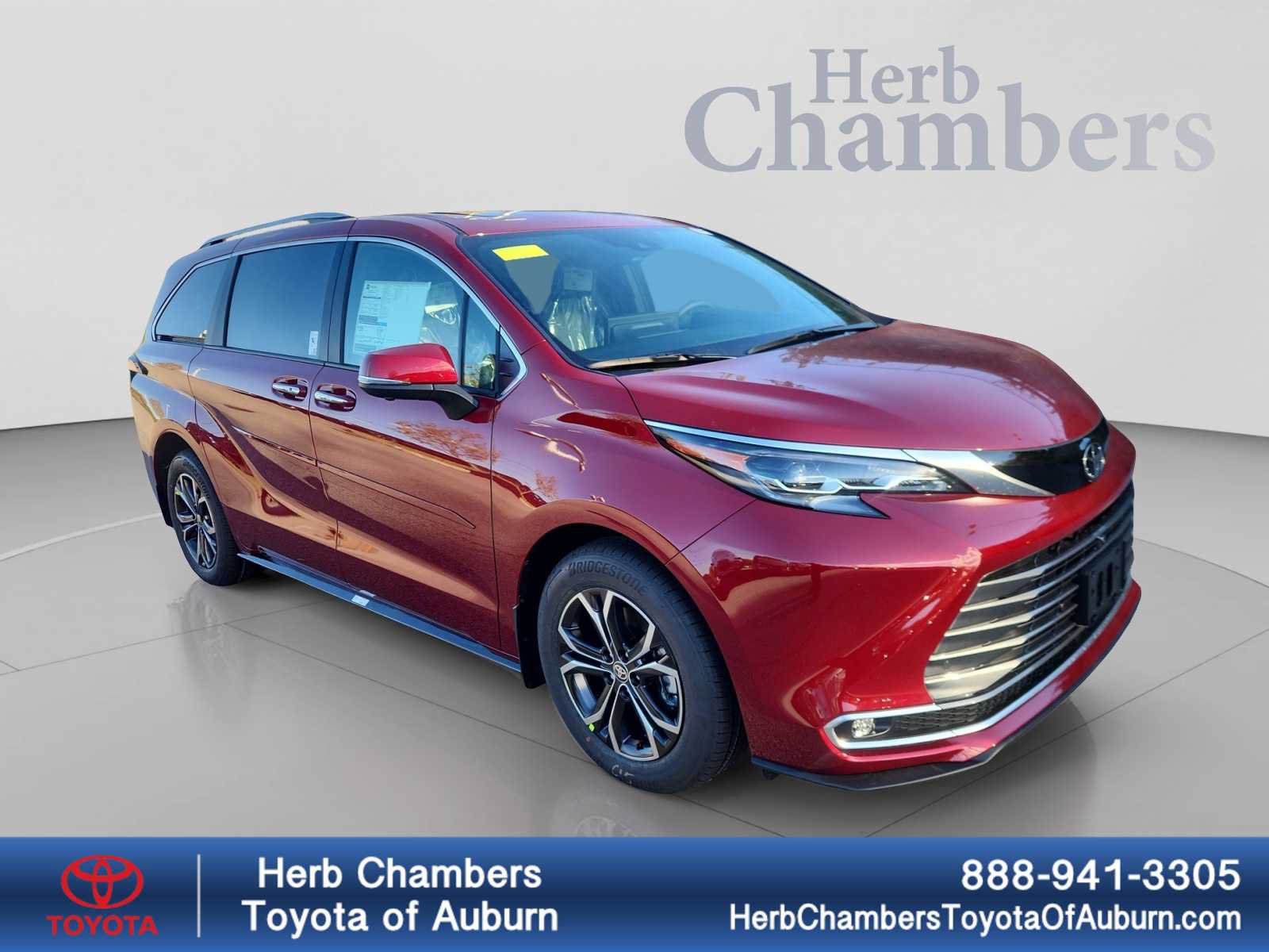 New 2026 Toyota Sienna Platinum