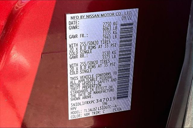 Used 2023 INFINITI QX60 Luxe w/ Cargo Package image 36