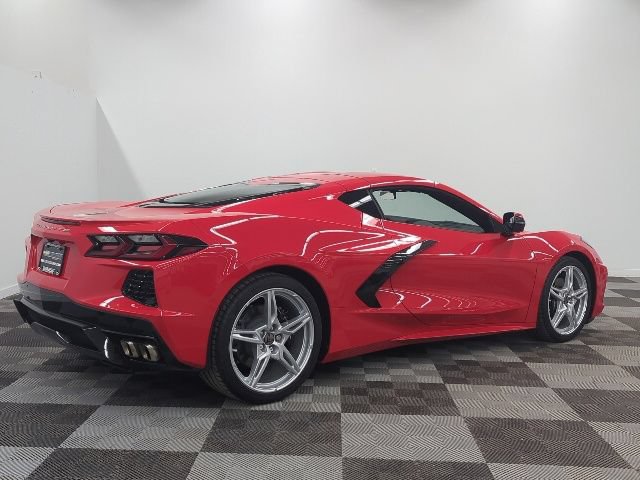 Used 2021 Chevrolet Corvette Stingray Coupe w/ Chrome Exterior Badge Package RWD image 7