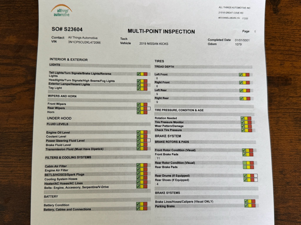 Used 2019 Nissan Kicks SV FWD image 28