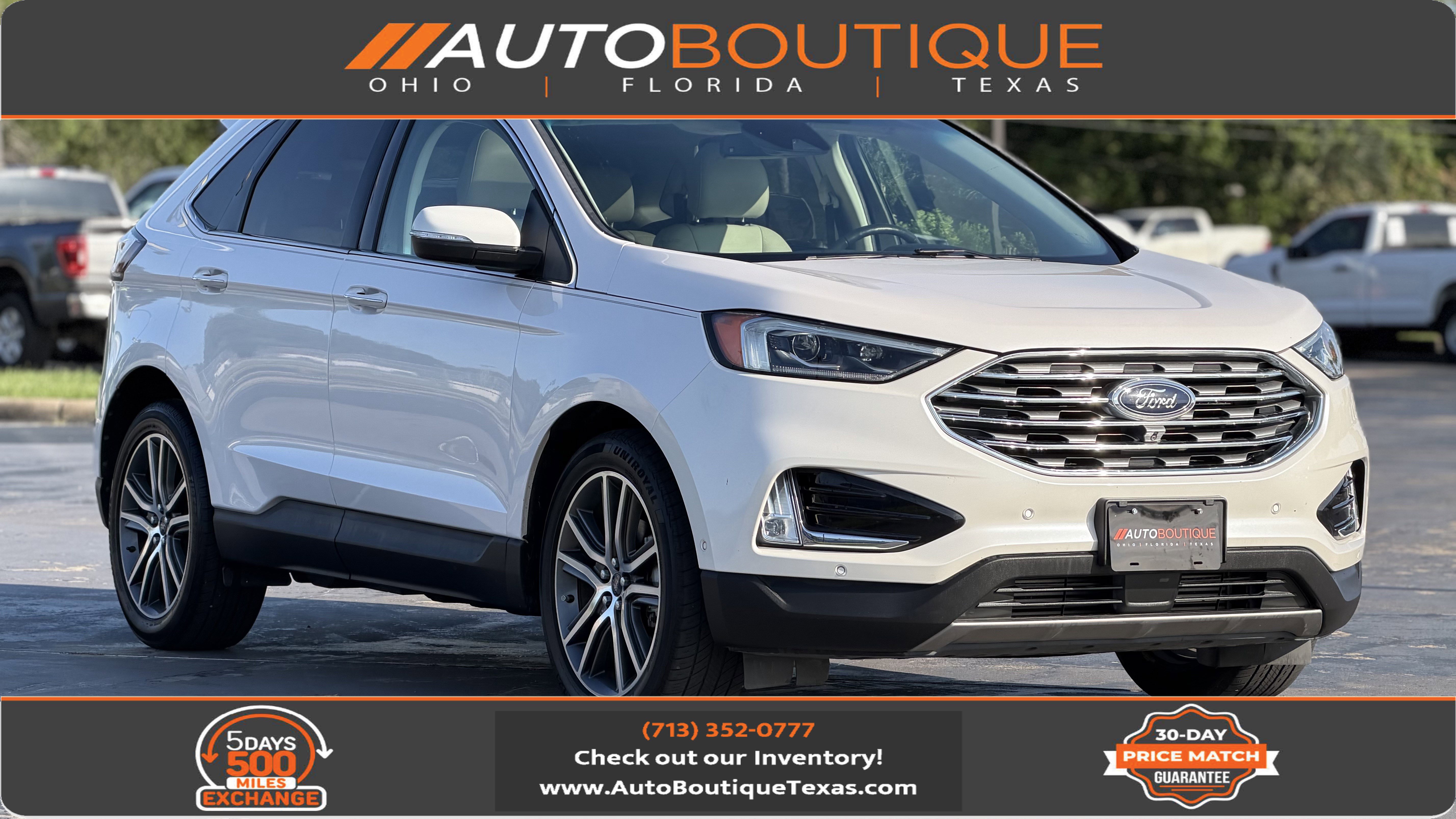 Used 2019 Ford Edge Titanium w/ Equipment Group 301A FWD image 1