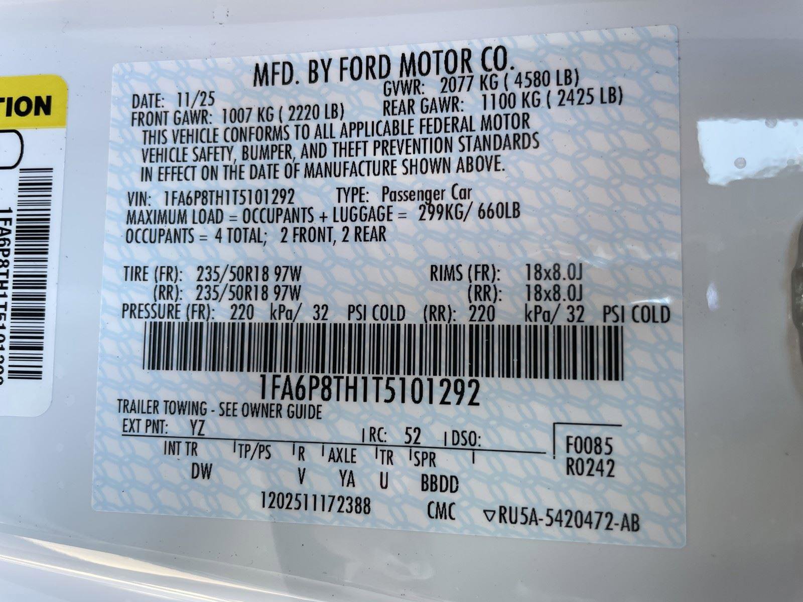 New 2026 Ford Mustang Coupe image 11