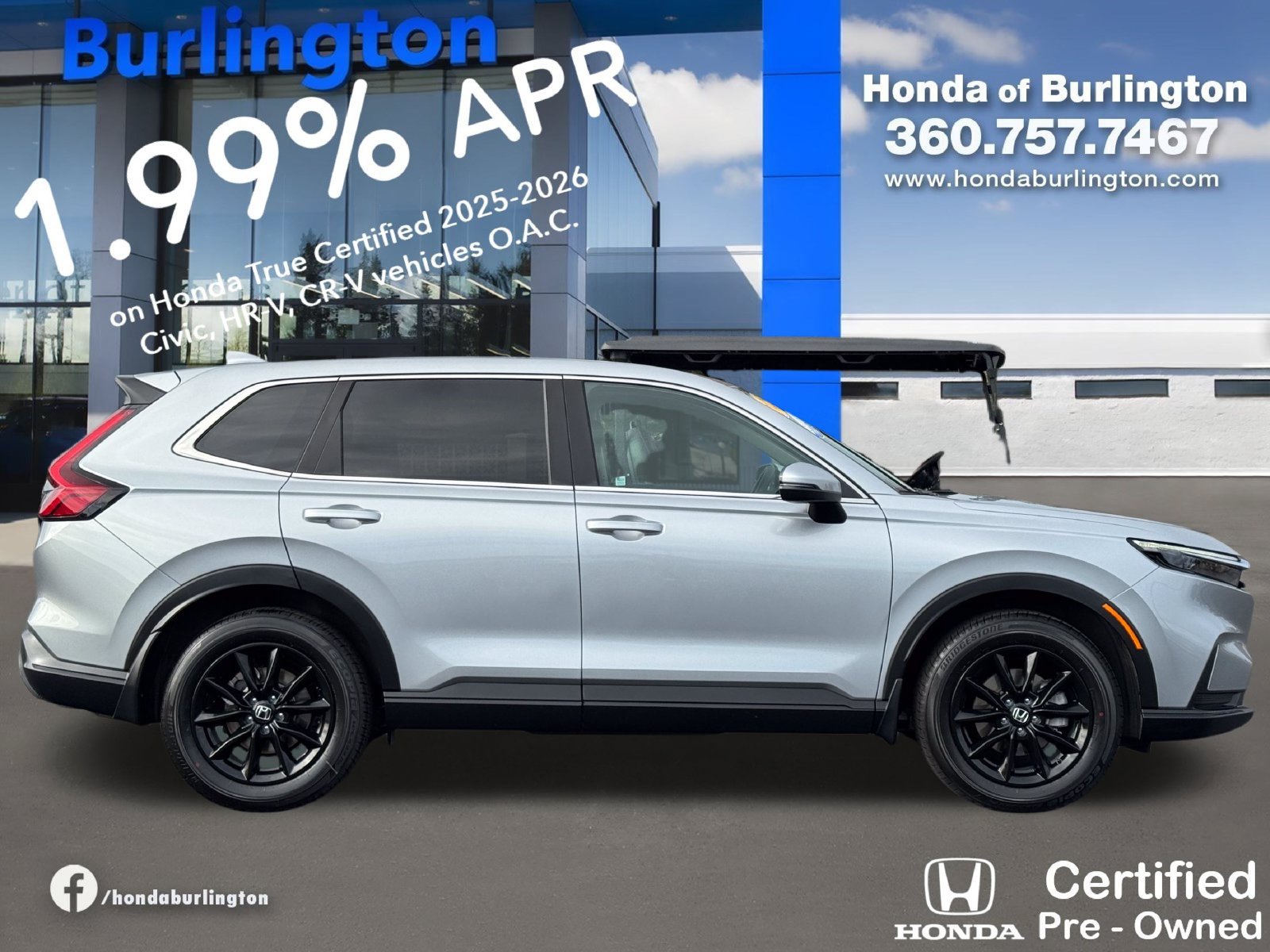Certified 2025 Honda CR-V EX image 8