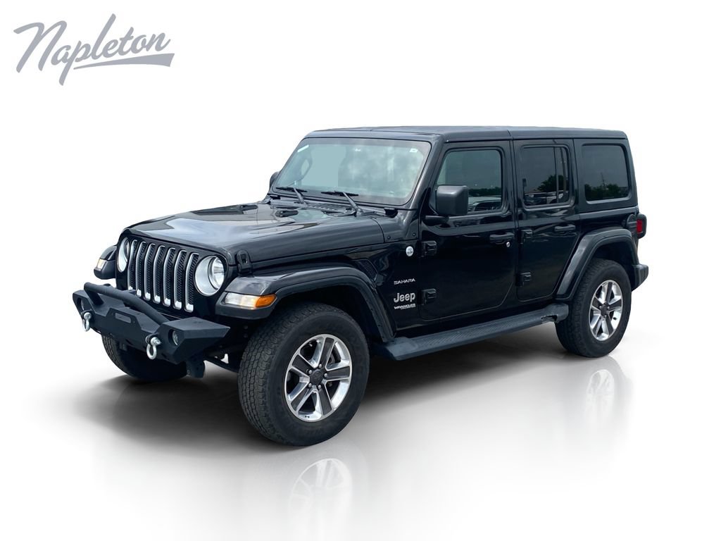 Used 2020 Jeep Wrangler Unlimited Sahara AWD/4WD image 1