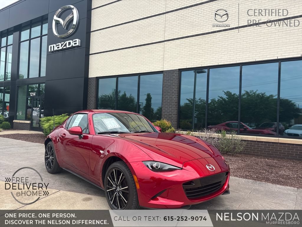 Certified 2025 MAZDA MX-5 Miata RF Grand Touring