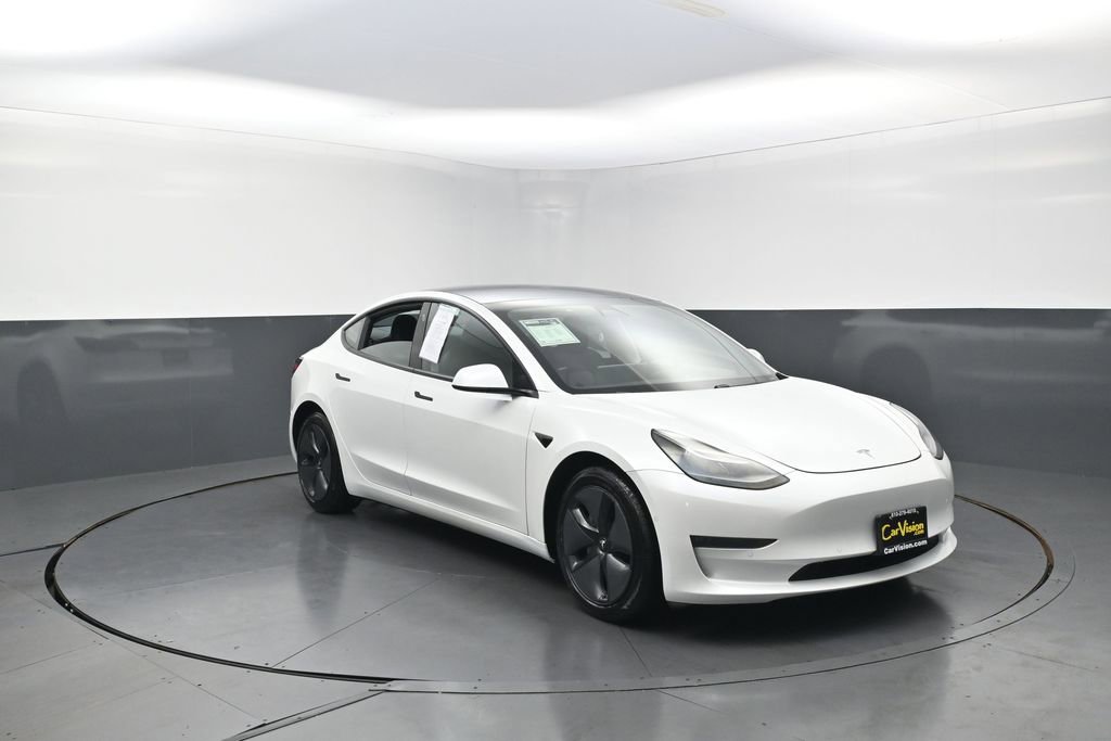 Used 2021 Tesla Model 3 Long Range AWD/4WD image 2