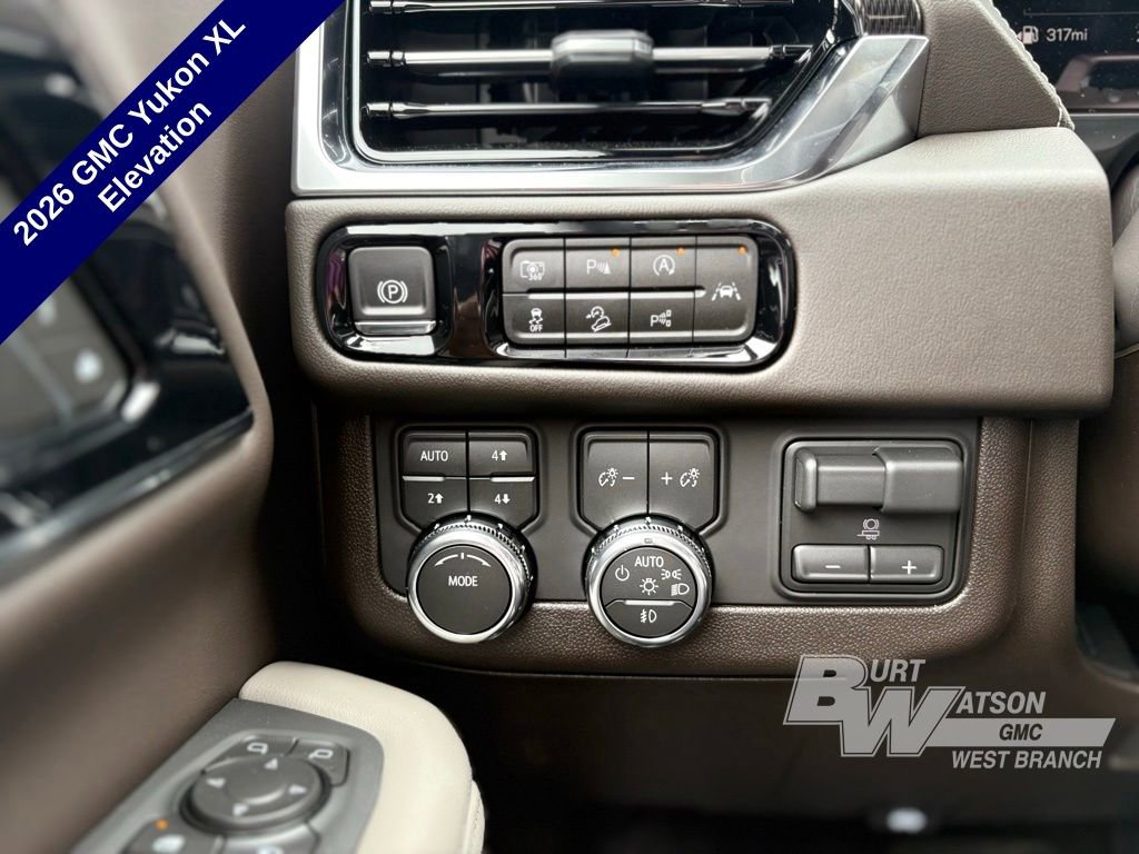 New 2026 GMC Yukon XL Elevation w/ Elevation Premium Package AWD/4WD image 16