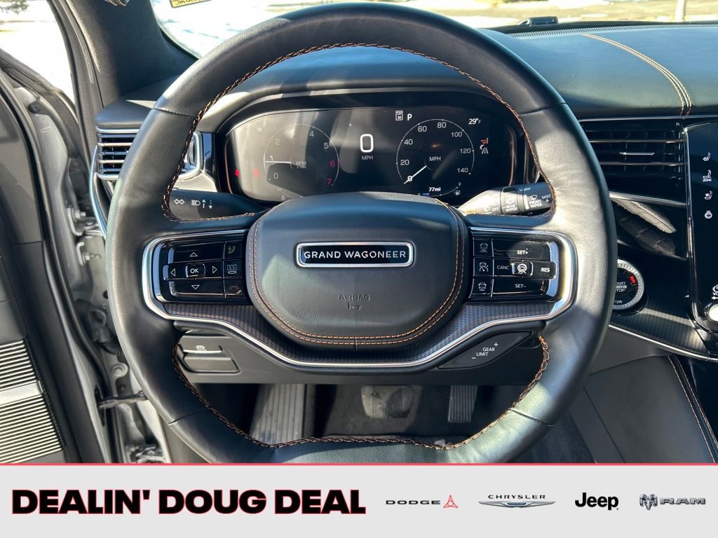 Used 2024 Jeep Grand Wagoneer Series III w/ Rear Seat Video Group 1 image 15