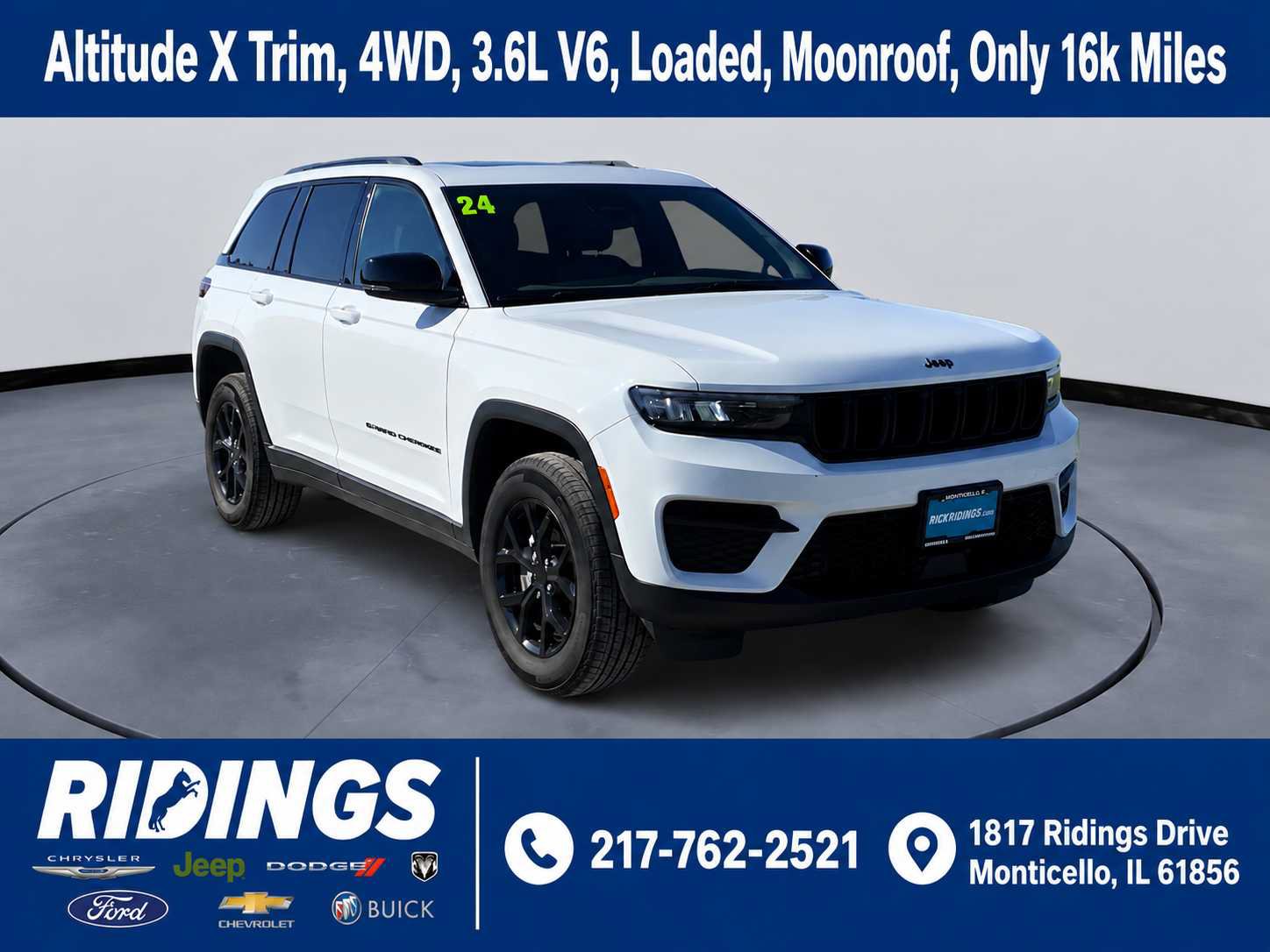Used 2024 Jeep Grand Cherokee Altitude