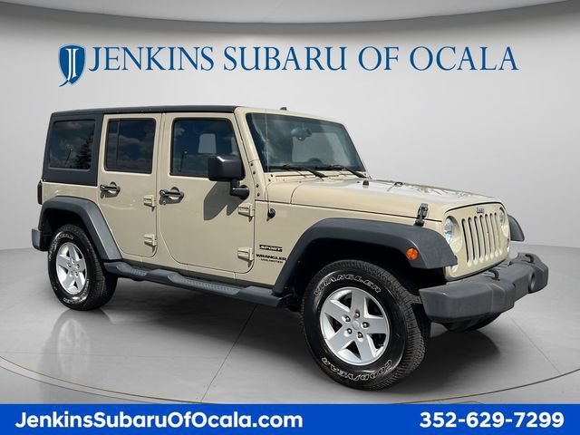 Used 2017 Jeep Wrangler Unlimited Sport w/ Quick Order Package 24S AWD/4WD image 1