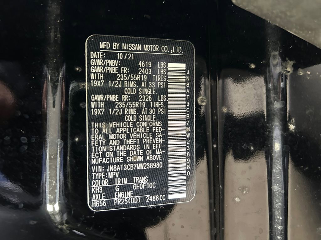 Used 2021 Nissan Rogue SL w/ Premium Package image 34